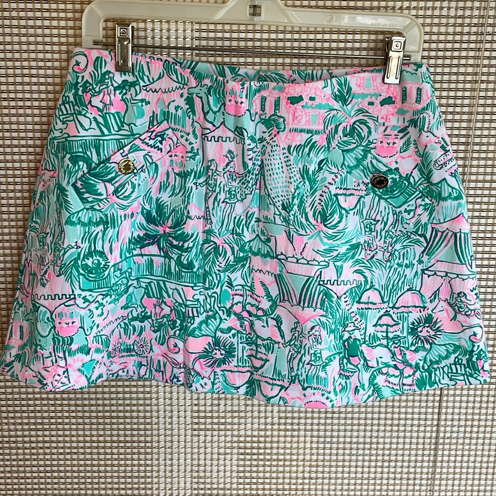 NWT Lily Pulitzer Colorful Patterned Skort